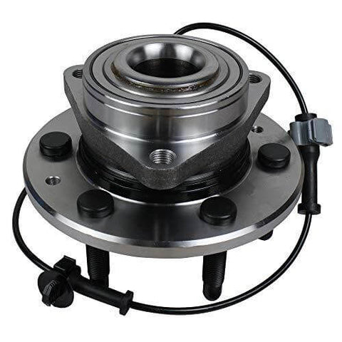 515160 Front Wheel Hub & Bearing Assembly Compatible with 4x4 15-19 Chevy Tahoe Suburban, GMC Yukon (XL)/14-18 Silverado/Sierra 1500, 15-18 Cadillac Escalade (ESV)/ 17-19 XTS 4WD 6 Lug