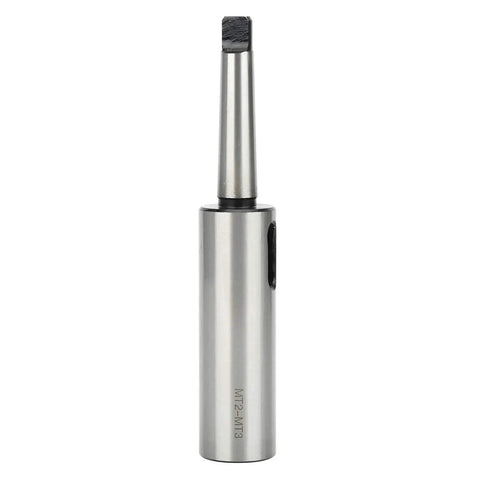 MT2-MT3 taper sleeve adapter in high-speed steel, front view