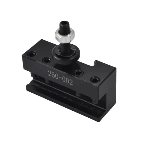 Quick Change Lathe Turning Tool Holder For OXA 250 002 Post And Facing Tough Steel Construction With Hardened And Ground Parts