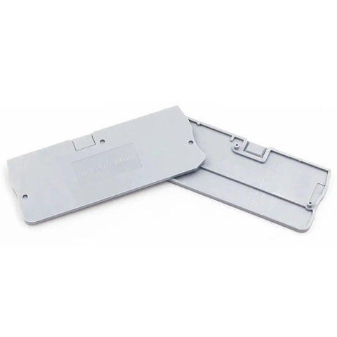 End Clamps For Rail Systems No Fuss Anti Lock Spring Terminal Blocks For Electrical Panels 100 Pieces 2.5mm Square Wire Plug And Play Ready