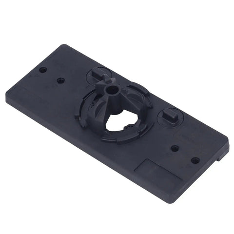 35mm Hinge Hole Saw Jig Drilling Guide Set For Woodworking With Adjustable Depth From 15mm To 45mm In ABS Material Black