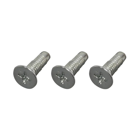 Three Pack Flat Head Door Latch Lock Mount Screw M6x18.5mm For Actuator Motor Mount Bolt Outer Handle Replacement Compatible With Honda
