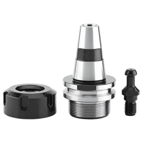 5 Pieces ISO30 ER32-45L Balance Collet Lathe Chuck G2.5 30000RPM CNC Tool Holder Stainless Steel with Pull Stud