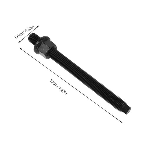 Black bolt from the Crankshaft Belt Removal And Pulley Puller Tool Kit For Vehicle Engine Repair With Gear Bearing Puller