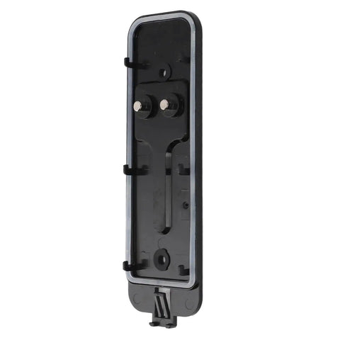 Video Doorbell Backplate Replacement Kit with Easy Install Mount Accessory in black, showing the back plate's secure design for video doorbells.