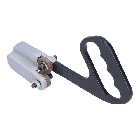 Kickass Metal Sheet Cutter With Dual Circular Edge Blades, heavy-duty hand tool for metal, plastic, and paper cutting projects