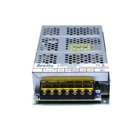 High Stability Output Switching Power Supply 5V 8A, 12V 8A, And 24V 3A Adjustable for video games and electronics