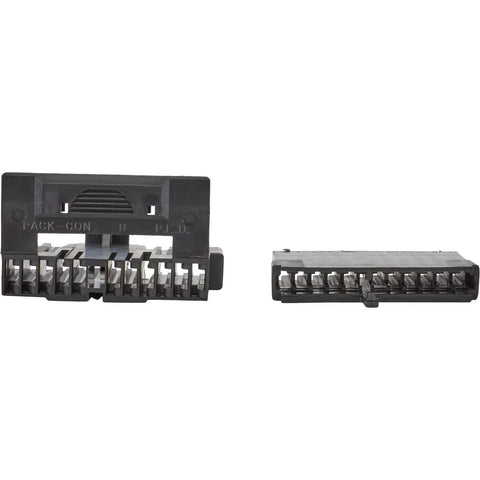 Front view of connectors from Steering Column Kit For 1969 And Later With 3 7 8 Inch And 4 1 4 Inch Connectors