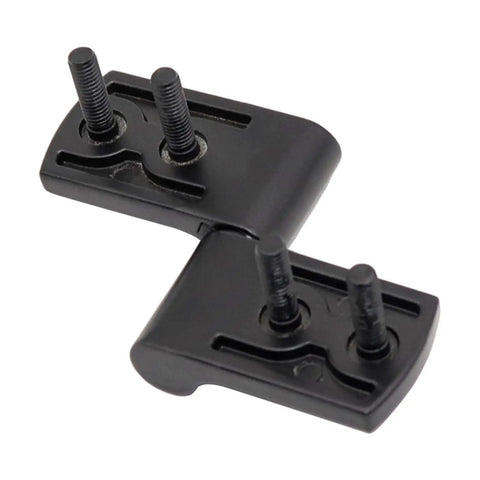 360 Degree Torque Hinges Friction Positioning Hinge For Cabinets And Doors Matte Black Zinc Alloy Industrial Quality