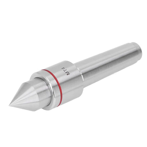 Heavy Duty Live Center For Lathe MT4 Morse Taper Revolving With Triple Ball Bearing Extended Spindle High Carbon Steel CNC Tip