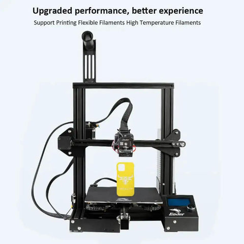 3D printer with Sprite Extruder Pro Kit All Metal Direct Drive Beefed Up Extruder With 80N Stepper Motor for high temperature printing