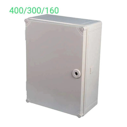 Waterproof ABS Electric Enclosure Box With Sturdy Latch And Hinge Fire Resistant Junction Box For Circuit Breaker Panels Outdoor Grade