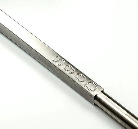 90 Detailer Carbide Wood Lathe Turning Tool For Fine Detail Work Full Size Stainless Steel Unhandled USA Made By Harrison Specialties