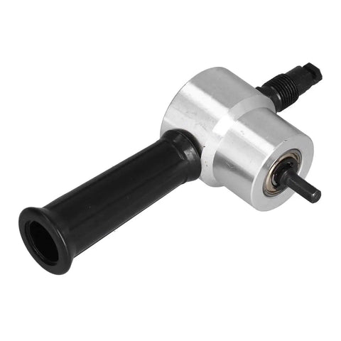Heavy Duty Double Head Metal Cutter Nibbler With 360 Degree Adjustable Handle and High Speed Steel Drill Attachment