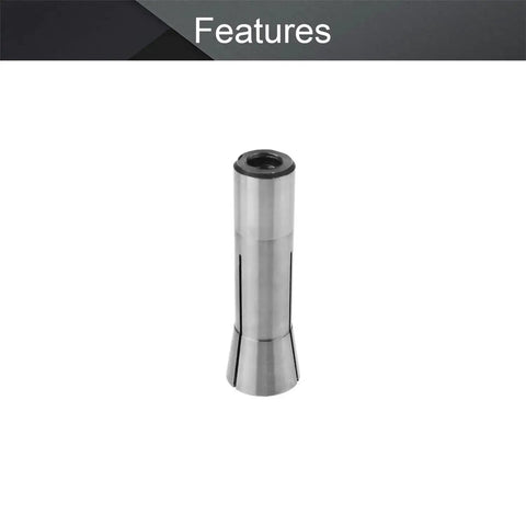 R8 Precision Round Spring Collet 5/16 Inch Mill Chuck Holder With M12 Thread CNC Machine 65Mn Steel Non Collapse Design
