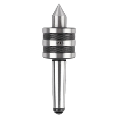 MT3 Lathe Center Rolling Center For Precision Turning And Metalworking, E Center Taper Design For Stable, Vibration Free Performance