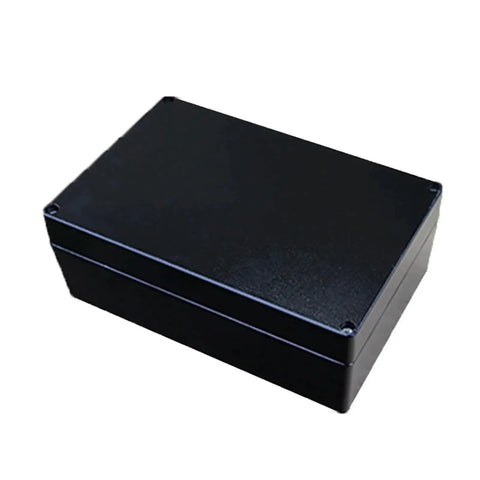 Outdoor Waterproof Aluminum Electrical Box Enclosure Explosion Proof Case For Junctions Protects Wire Splices And Connectors Black Barrins
