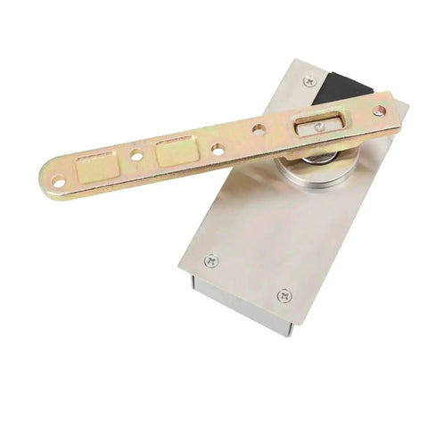 Hidden Pivot Hinges For Heavy Duty Wood Doors Bookcases And Secret Doors with stainless steel base and cast iron arm.