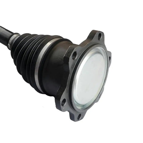 Close-up of CV Axle Assembly 10H003 for 2001 2010 Chevrolet Silverado 2500 HD Front Neoprene Boot Keeps Water and Debris Out