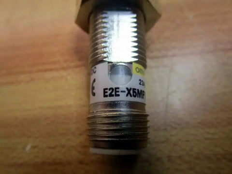 Industrial Automation Inductive Proximity Sensor 5mm Sensing Range Built Tough, cylindrical body, model E2E-X5MF1-M1, close-up view