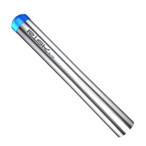 Bottom Bracket Bearing Press Tool For 22 To 24 Mm Spindles With Bearing Removal And Installation Kit, silver with blue cap