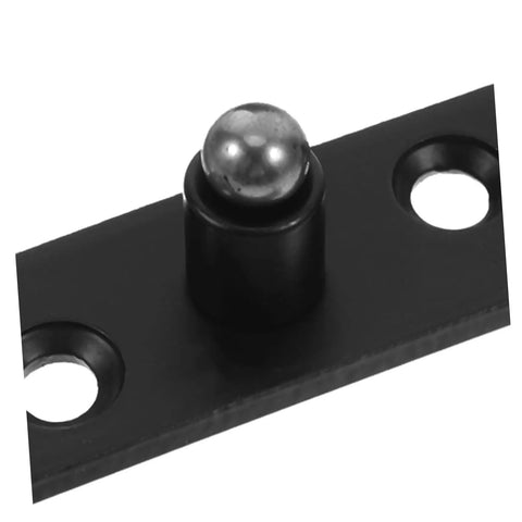Heavy Duty Stainless Steel Pivot Hinge For Hidden Bookcases And Invisible Door Hardware With Rotatable Design For Secret Doors In Black Finish