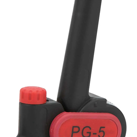 Close-up of Handy Adjustable Depth Cable Stripper Tool with red knob and handle, Pro Grade for Longitudinal Slitting, 25mm Dia