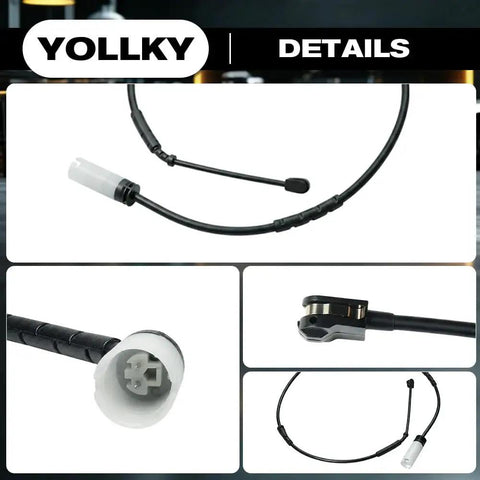 Front brake pad wear sensor cable for BMW Mini Countryman Paceman (2011-2016), white plastic connector, Amazon