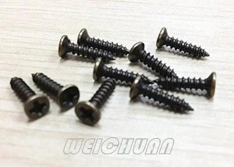 Installation screws for Antique Bronze Iron Drawer Knob Set 10 Pack Vintage Cabinet Pulls For Kitchen And Wardrobe Furniture Shell Shape Center To Center Three And A Quarter Inches Overall Length Three And Three Quarters Inches Durable Finish.