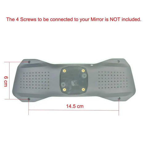 Rear View Mirror Back Plate Panel And Interior Mirror Bracket Arm For Car DVR Strap Replacement No Strap Needed Metal Mount
