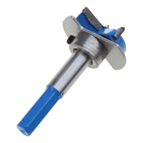 Hinge Boring Bit For 35mm Hinges With Adjustable Depth Woodworking Drill Bit For Furniture Doors And Cabinets Pro Grade High Carbon Steel