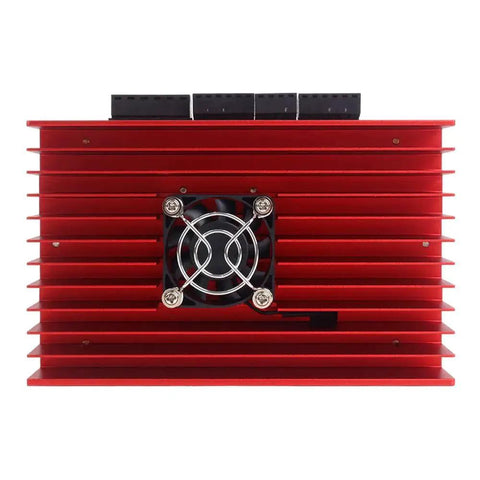 Front view of Y Series Closed Loop Stepper Driver Version Two Point Zero For Nema 34 Motors with cooling fan