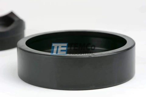 Close-up of 3-1/2 Inch Conduit Punch And Die Kit For Hydraulic Knockout Driver with black oxide finish, 13 ton force.