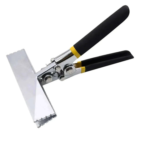 Sheet Metal Bending Pliers Hand Seamer Pro Grade Wide Jaw For 80mm Elbow And 150mm Straight Bends, Heavy Duty High Strength Steel