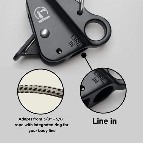 Stainless Steel Anchor Hook With Quick Release For Small Boats Pontoon And Kayak Plated Black Set Of 2 showing rope integration