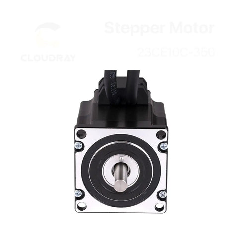 Front view of Beefy Torque Stepper Motor With Closed Loop Servo And Encoder For CNC Router Engraving And Milling Machines, low vibration.