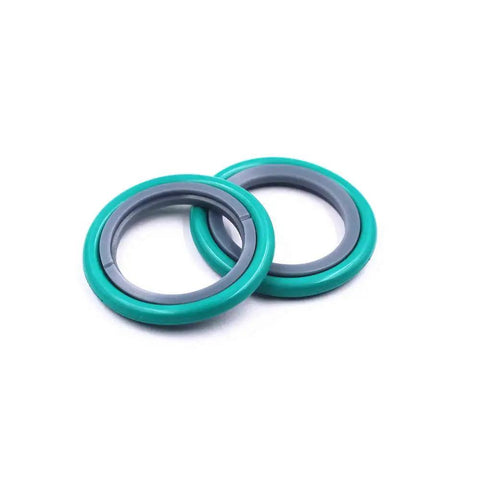 Rod Sealing XST17 220 For Water Jet Cutting Machines Two Pack Premium Waterjet Spare Parts Rod Seal Kit showing two seals on white background