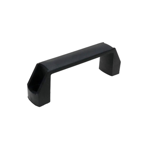 2 Pack Nylon Grab Handles 115mm Center To Center 136mm Total Length All Weather Black For Doors Cabinets Drawers Luggage Or Mechanical Equipment 8mm Mounting Hole Diameter Reinforced Nylon Construction