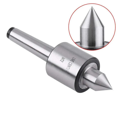 Mt2 Precision Rotary Live Center For Lathe With Smooth Taper And Ultra Balanced Design Ideal For Medium Speed And Medium Load Metalworking