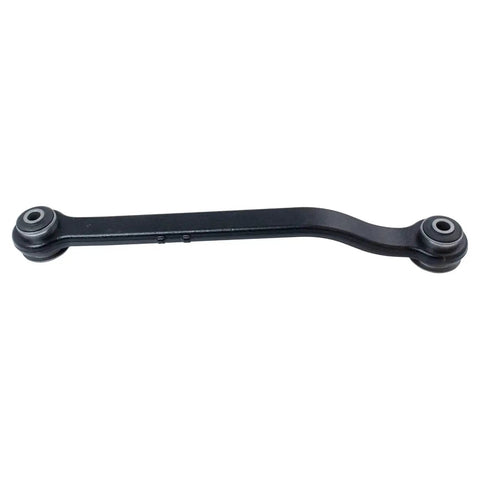 Rear suspension control arm, black metal with bushings at both ends