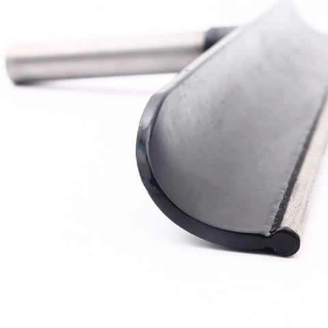 Close-up of 12 Inch Stainless Steel Lathe Tool Rest For Woodworking And Wood Turning, Pro Grade Post showing smooth and durable support surface