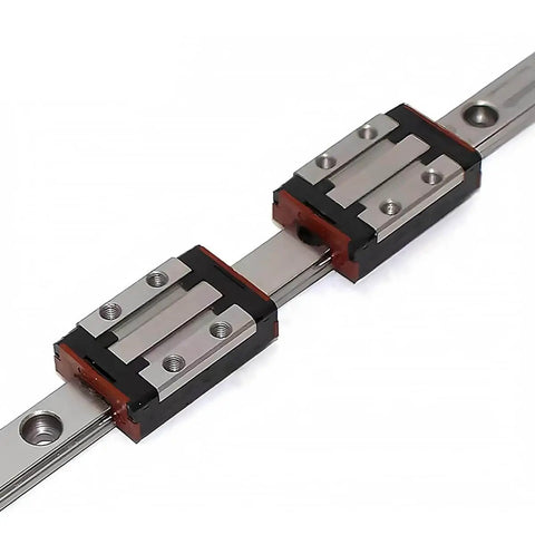 Single slide unit block R044251201 R044251301 R044259301 R044259401 installed on linear rail with sealed ball bearing assembly