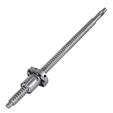 600mm SFU1204 Ball Screw Stainless Steel Rolled Ballscrew With Ball Nut Anti Backlash 12mm Diameter High Precision CNC Parts