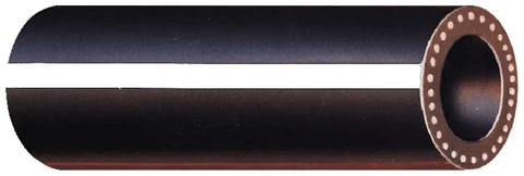 Cross-section of Premium Bulk Reel 50 Ft One Quarter Inch Straight Heater Hose For GM OE Style With Protective Sleeves Aftermarket Replacement
