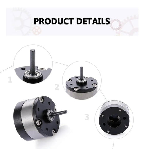 Detailed view of 1/3 Planetary Gear Reduction Unit For 540 Motor RC Cars Metal Gearbox showing components and assembly.