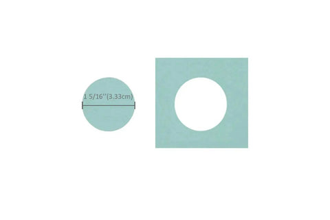 1 5/16 inch circle cut out with One And Five Sixteenths Inch Circle Lever Action Craft Punch For Paper Crafting And Scrapbooking Handy Compact