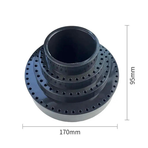 Tool Bit Holder And Mandrel Kit For Drill Bench, Polishing Buffing Wheel Set, round tray with center cup, 170mm, 95mm deep