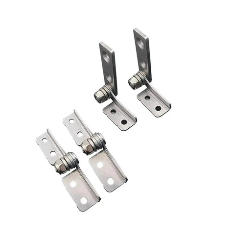 304 Stainless Steel Damping Hinge With Any Stop And Torque Adjustable Pivot For Equipment Connection Left 2724-0.8, set of industrial hinges