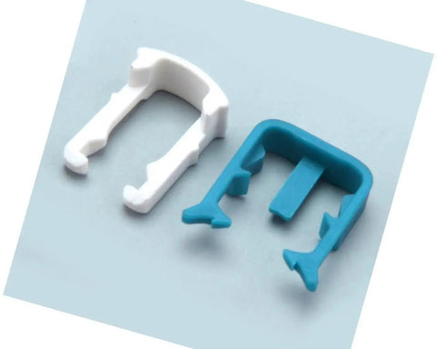 7.89mm Blue Green White External Injector Pump Diesel Fuel Line Clip Compatible With Jeep Wrangler Compass Durable Plastic Clip Kit