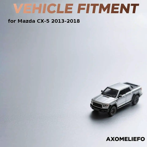 Model truck on gray background showing vehicle fitment for Rear Wheel Bearing And Hub Assembly For CX-5 2013 To 2018 Two Piece Replacement Kit.